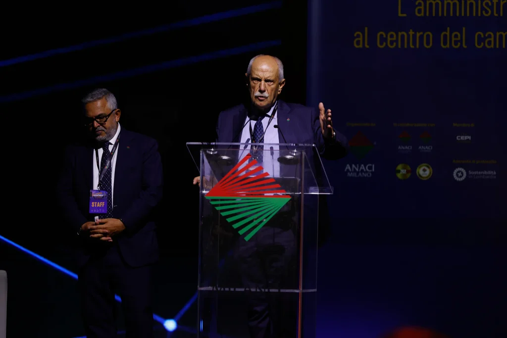 Foto-Francesco Burrelli, Presidente Nazionale ANACI e Leonardo Caruso, presidente Anaci Milano, durante Anaci Day 2026.jpg
